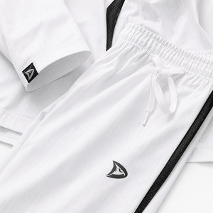 Men's <b>White</b> Judo Uniform 100% Cotton 240g Regular Fit Durable Breathable Quick Dry Lightweight Martial Arts Wear Adults Dravelle - Product Image 5