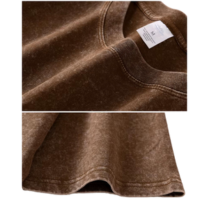 Camiseta formal de algodón 100% para hombre más vendida, personalizada, de gran tamaño, con hombros descubiertos, logotipo impreso, peso pesado, 180 gramos - Product Image 3