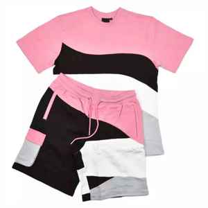 Conjuntos de Verano para Hombre, Camiseta de Manga Corta y Pantalones Cortos, Conjunto de Moda Masculina Personalizado, Nueva Llegada al por Mayor - Product Image 2