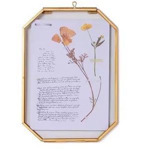 Luxury Crafted Metal Glass Photo <b>Frame</b> Elegant Display <b>Frame</b> Modern Home Decor Stylish <b>Picture</b> Holder Tabletop Accessory - Product Image 3