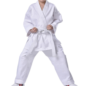 Uniforme de Karate SFANA SPORTS Hecho a Medida, de Alta Calidad y Duradero, Servicio OEM, 100% Algodón, Transpirable, Ecológico, Manga Larga, 240g - Product Image 6