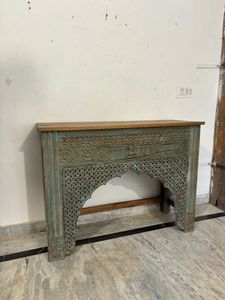 Modern <b>High</b> Quality Wooden Console <b>Table</b> for Living Room Dining <b>Kitchen</b> Unique Home Decor for Villa Bar Hotel for Bedroom Use - Product Image 2