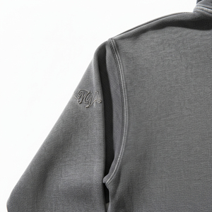 Manufacturer Wholesales High-quality Customized logo Acid Washed Hooded Long Hooded Autumn Hoodies and Men's Streetwear - Product Image 6
