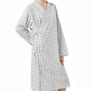 Batas de Paciente Personalizables de Sarga Transpirable Unisex de Calidad Mayorista para Exportación, con Estampado de Doctor, de Poliéster y Algodón, Largas, para Hospital - Product Image 2
