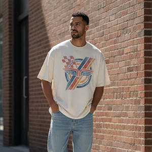 Direct Factory Custom High Quality Regular Sleeve Oversized t <b>Shirt</b> Wholesale Front Drop Shoulder <b>100</b>% <b>Polyester</b> Anti-uv - Product Image 5