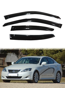 Đối Với <span class=keywords><strong>Lexus</strong></span> IS250 <span class=keywords><strong>IS350</strong></span> ISF 2006-2013 Cửa Sổ SD Visor Vent Bóng Râm Che Mưa - Product Image 2