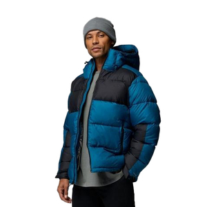 Chaqueta Acolchada con Capucha para Hombre, Repelente al Agua, 340 GSM, Nailon Acolchado, Aislante, Abrigo de Invierno Ecológico, Ligero y Cálido para Exteriores - Product Image 5