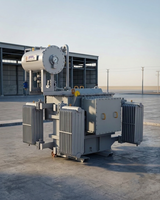 Transformateur à enroulement en cuivre 400 kVA immergé dans l'huile 11kV 400V Transformateur de distribution Dyn11 Faibles pertes 50Hz