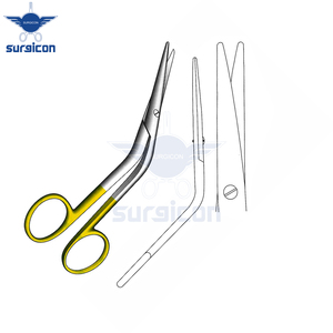 Ciseaux chirurgicaux Cottle 16 cm / 6-1/4 pouces avec inserts en carbure de tungstène TC GOLD pour une coupe précise et contrôlée - Product Image 4