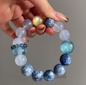 Luxury Handmade Resin <b>Bracelet</b> with Unique Color Swirl Design Premium Fashion Accessory for Women and Girls - Product Image 2