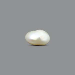 Loose 6.4 Carat Handcrafted Keshi Pearl-8mm Natural Freshwater Pink Gemstone for Jewelry Making - Product Image 3
