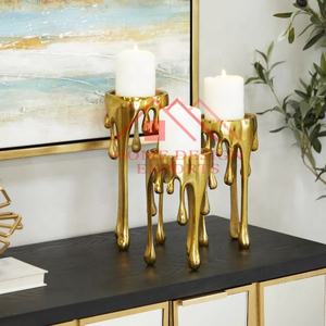 Design <b>Candle</b> Holder for Wedding Table Decorations Elegant Aluminium Tea Light <b>Candle</b> Holder for Christmas - Product Image 4