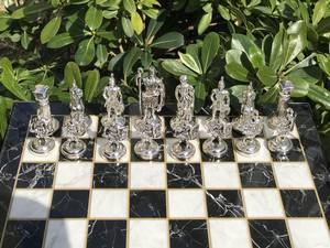 Caja de Ajedrez de Latón Premium, Tablero Clásico, Diseño Plegable Ecológico, Regalo Educativo para Niños, Decoración para el Hogar/Oficina - Product Image 6