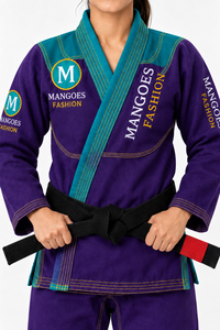 Kimono de Jiu Jitsu BJJ Personalizado al por Mayor, Uniforme de Entrenamiento Gi MANGOES FASHION, Tela de Algodón de 380g, Transpirable y que Absorbe la Humedad - Product Image 4