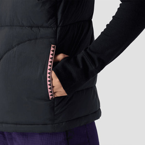 Gilet d'hiver chaud pour femmes fabriqué en Chine, gilet rembourré épais avec capuche amovible - Product Image 4