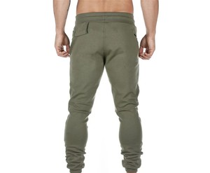 Pantalones Deportivos Casuales para Hombre al por Mayor, Diseño Personalizado con Etiqueta Privada, Tela de Lona, Forro de Felpa de Poliéster/Algodón - Product Image 4