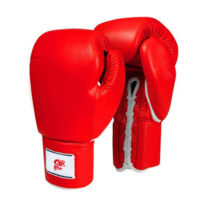 Équipement d'entraînement sportif de haute qualité, gants de sparring à lacets, coutures durables, ajustement confortable pour la pratique en salle de sport - Product Image 1