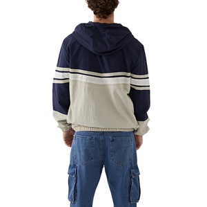 Wholesale 100% Nylon <b>Running</b> Waterproof Custom Anorak Windbreaker <b>Jacket</b> Custom Pullover <b>Lightweight</b> <b>Jacket</b> For Men - Product Image 2