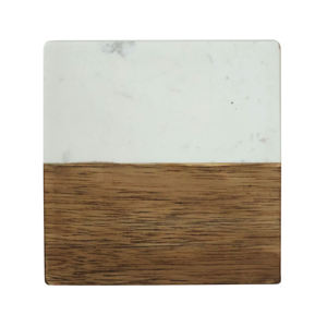 Vente flash - Sous-verres de luxe de haute qualité en pierre, marbre et bois d'acacia pour boissons, mariage, maison - Product Image 5