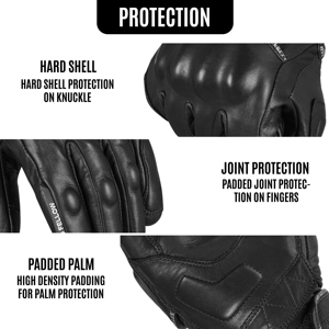 Guantes de carreras de cuero para dedos completos, transpirables, unisex, para exteriores, de verano, para motocicleta. - Product Image 3