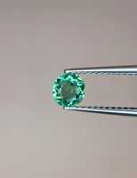 Pierre précieuse de tourmaline Paraïba naturelle du Mozambique, certifiée, bleu vert néon, pierre brute pour bijoux fins