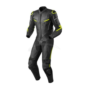 Traje de Motociclismo de Cuero para Hombre, Manga Larga, Resistente al Viento, Equipo de Protección para Todas las Estaciones - Product Image 3
