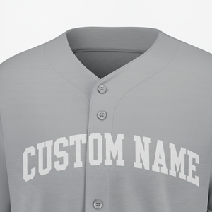 Personaliza tu Diseño, Camiseta de Béisbol de Manga Corta, Camiseta de Softbol con Dos Botones, Nombre y Número Personalizados, Camiseta de Softbol Unisex - Product Image 2