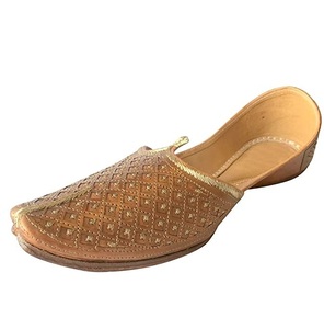 Khussa Shoes Pakistan Made Groom Wedding Party Fancy Stylish Fashionable Casual Outdoor Footwear <b>Plus</b> <b>Size</b> Breathable Khussas - Product Image 1