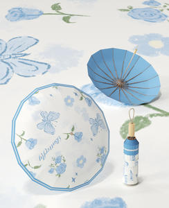 Paraguas de Doble Uso (Sol y Lluvia) con Protección UV del 70%, Estilo Retro, 16 Varillas, en Nuevo Color, Tamaño Grande, Protección Solar - Product Image 6