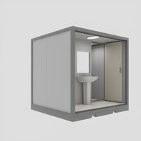 Meilleure Vente : Conteneur Mobile de Luxe pour Toilettes et Douches Extérieures Étanche, Idéal pour Systèmes de Facturation (Toll System)