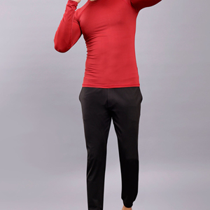 Men's Cotton Sweatpants Elastic Waist Drawstring Casual Ankle Cuffs Breathable Midweight Knitted Joggers Supplier - Product Image 6