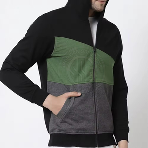 Modern Full Zip Hoodie For Men Lightweight Fabric Comfortable Fit Ideal For Streetwear Casual Wear Basics - Product Image 5