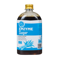 Sucre enzymatique 500 ml avec emballage en bouteille plastique, à utiliser comme édulcorant, concentré liquide fermenté de sucre de canne, fabrication OEM disponible