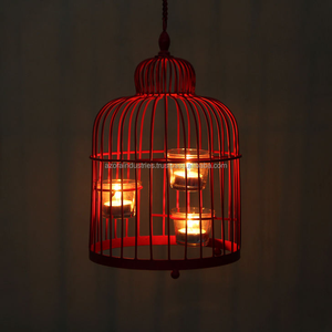 เชิงเทียนลวดตาข่ายทำด้วยมือเชิงเทียนแบบลอยสำหรับตกแต่งคริสต์มาสบ้านและสวนเชิงเทียนแบบแขวน - Product Image 2