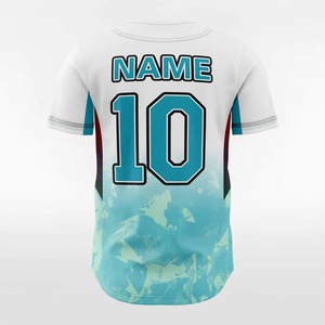 Nouveau maillot de baseball personnalisé pour adultes, manches courtes, 100% polyester, vêtements de sport de haute qualité, maillots de baseball pour hommes - Product Image 2
