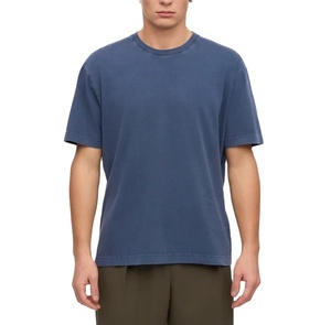 T-shirt pour homme le plus vendu, col rond, manches courtes, léger, séchage rapide, coupe ample, décontracté, pour l'été, couleur unie - Product Image 3