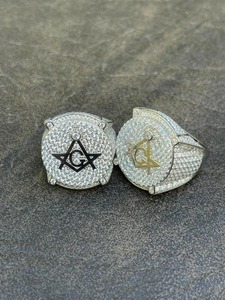 Hot Selling VVS Diamond 925 Sterling Silver White Gold Plated Hip Hop Engagement Wedding <b>Ring</b> Diamond Test Passes <b>Fine</b> Gift Men - Product Image 2