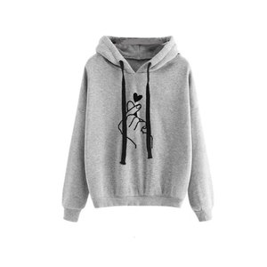 Nouveaux pulls en coton personnalisés avec logo en gros, pulls d'hiver pour femmes, col rond ample et manches longues, couleur unie - Product Image 5