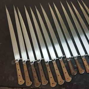 Lot de 15 épées Messer en acier à haute teneur en carbone avec fourreau en cuir - Product Image 5