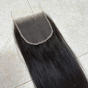 Pas cher brut indétectable Hd dentelle frontale 13x6 13x4 4x4 5x5 6x6 7x7 fermeture suisse en dentelle cheveux humains oreille à oreille mince dentelle fermeture - Product Image 1