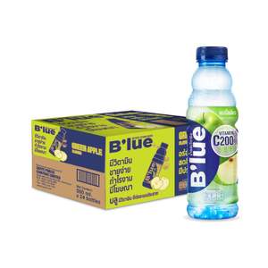 B'Lue Vitamin Water Lychee Flavor 500ml/Venta al por mayor Blue Drink 500ml Bebidas carbonatadas afrutadas bajas en grasa - Product Image 4