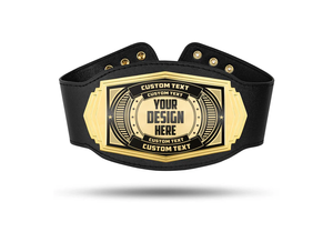 Heavyweight Custom Boxing Championship Belt for MMA Judo & Karate-4mm Thickness Custom <b>Name</b> & Logo SAMMY WEARS - Product Image 6