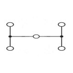 FDBK1X2 1 conexión de tuerca para IC y conexión de abrazadera de tornillo para OG - Product Image 1