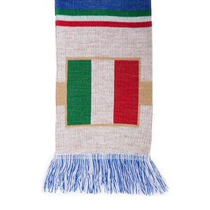 Italia National Team <b>Scarf</b> Long Acrylic Printed Sporty Style For Fans Cheer Support All Seasons - Product Image 5