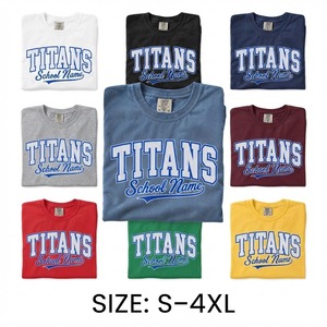 Camisetas Personalizadas con el Espíritu Escolar, Impresión DTF, DTG y Serigrafía, Camisetas para Equipos Escolares, Ropa para Eventos Estudiantiles, Venta al Por Mayor, OEM, ODM - Product Image 5