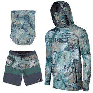 Traje de Pesca Casual con Capucha y Estampado Sólido, con Protección Solar y Camiseta Ligera y Transpirable para Mujer, para Pesca al Aire Libre - Product Image 5