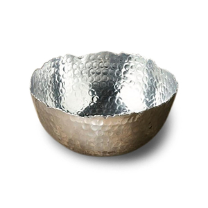 <b>Prime</b> Quality Handmade Hammered Stainless Steel Luxury Modern Eco-Friendly Serving Bowl Home Dinnerware Food Salad Kitchenware - Product Image 2