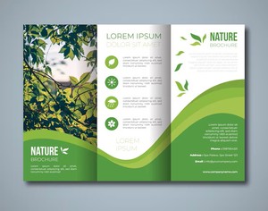 Custom Printed Tri Fold Paperboard <b>Box</b> UV Coating Handle Brochure Folding Advertising Packaging <b>Mixed</b> Color Recycled Materials - Product Image 4