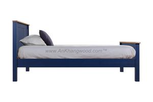 Recién llegado, cama de madera de acacia, muebles de dormitorio de madera maciza, juego de dormitorio, servicio ODM, embalaje de cartón, fabricante vietnamita - Product Image 2