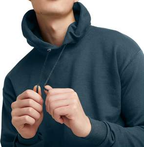Sweat-shirt à capuche pour homme, style basique, en molleton doux, à manches longues, décontracté, pour l'hiver, coupe classique et confortable, en solde - Product Image 5